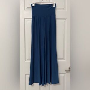Azules Wide Leg Blue Pants